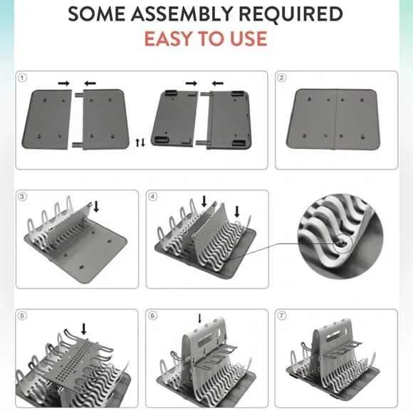 NEW! Prince Lionheart Deluxe Baby Bottle Pacifier Silverware Drying Station Rack - Picture 6 of 10